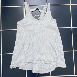 Vintage Havana Lace Up Back Tank